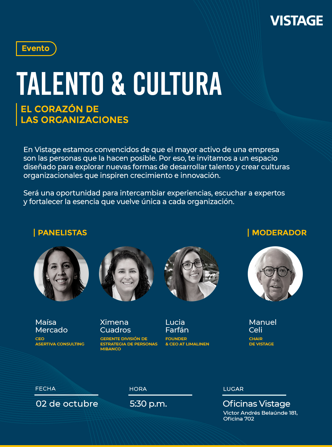 REC Talento y Cultura INVITACION